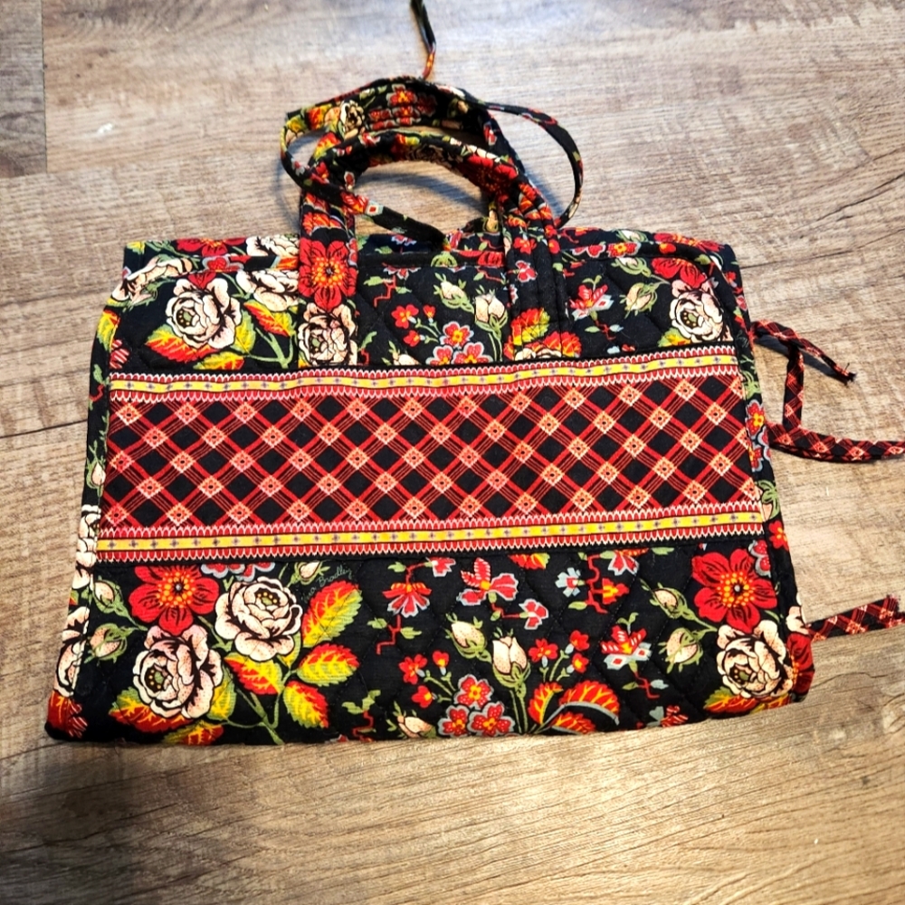 Vera Bradley overnight/ makeup bag